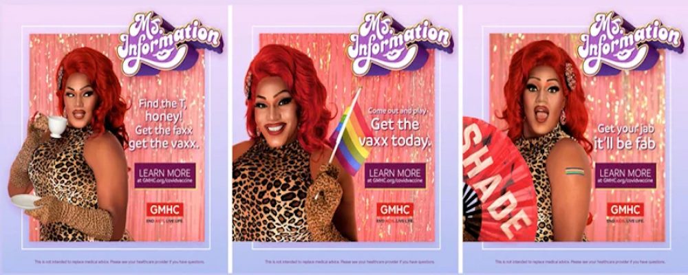 Ms. Information, una nueva plataforma que invita a vacunarse a miembros de la comunidad LGBTQ+