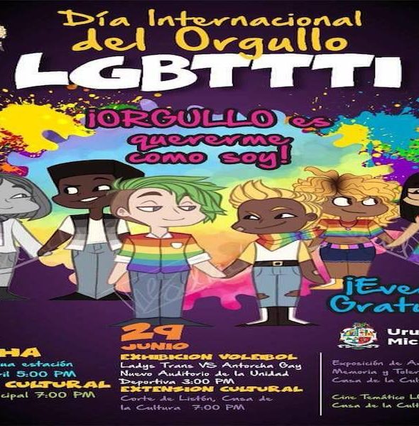 3ª Marcha del Orgullo y No discriminación Uruapan